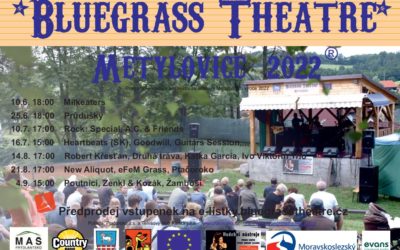 Bluegrass Theatre 2022 – Metylovice od 10. 6. do 4. 9. 2022