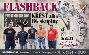 20 let skupiny Flashback – 31. 5. 2024 Praha, Divadlo Gong