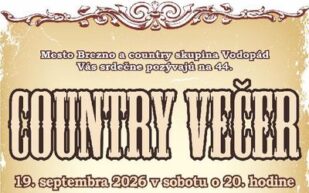 Country večer – 19.&nbsp;9.&nbsp;2026 Brezno, Slovensko